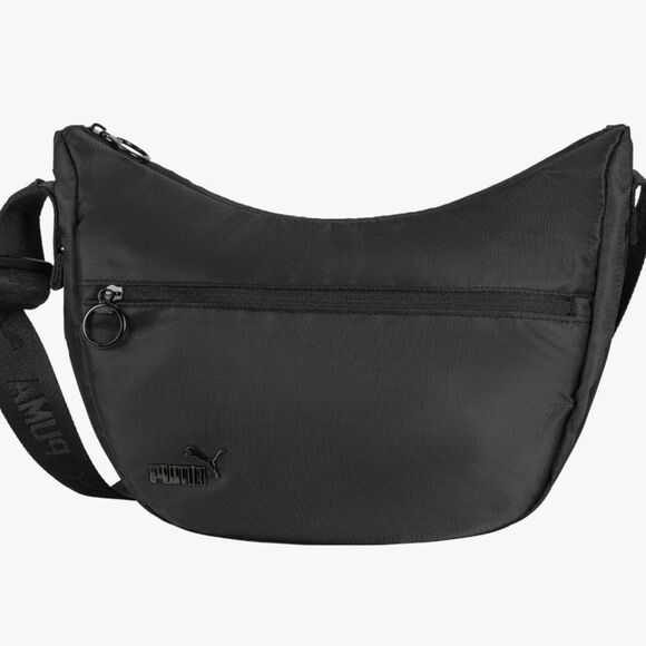 PUMA All Day Crossbody Bag- Black - Picture 1 of 13